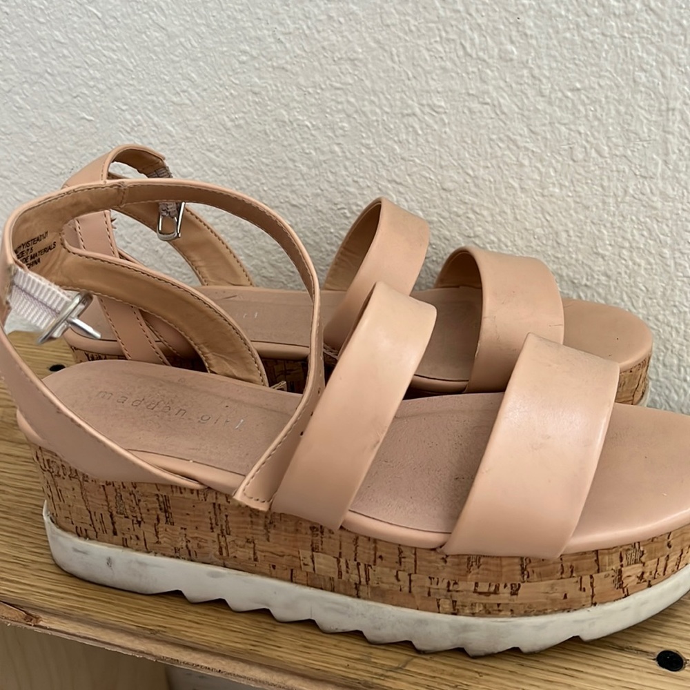 Madden girl wedge platform heels